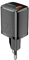 Сетевое зарядное устройство с быстрой зарядкой Grand-X 20w PD USB-C fast charger black (CH-790) - фото Сетевое зарядное устройство с быстрой зарядкой Grand-X 20w PD USB-C fast charger black (CH-790)