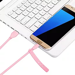 Кабель USB Momax GO LINK micro USB Cable Pink (DDM7P) - миниатюра 3