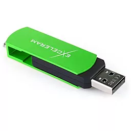 Флешка Exceleram 8GB P2 Series USB 2.0 (EXP2U2GRB08) Green - фото Флешка Exceleram 8GB P2 Series USB 2.0 (EXP2U2GRB08) Green