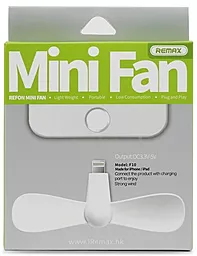 Вентилятор для Remax Refon mini F-10 для iPhone White - миниатюра 2