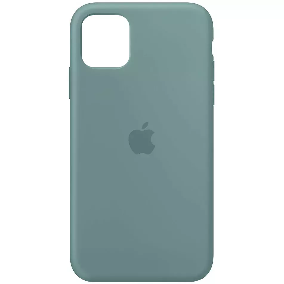 Чохол Silicone Case Full для Apple iPhone 11 Cactus - фото 1