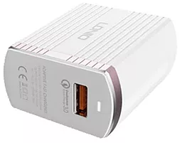 Сетевое зарядное устройство с быстрой зарядкой LDNio A1302Q Wall Charger QC3.0 18W + Micro USB Cable - миниатюра 2