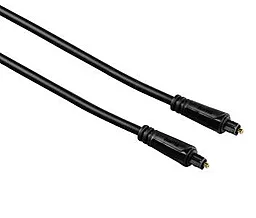 Оптический аудио кабель Hama Toslink М-М Cable 3 м чёрный (00122257)