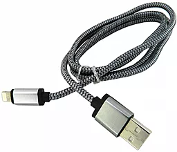 Кабель Walker USB-A - Lightning 12w 2.4a 1м cable Silver - фото Кабель Walker USB-A - Lightning 12w 2.4a 1м cable Silver