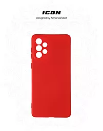 Чехол ArmorStandart ICON Case для Samsung Galaxy A73  Red (ARM61663) - миниатюра 3