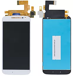 Дисплей Motorola Moto G4 (XT1620, XT1621, XT1622, XT1624, XT1625, XT1626) с тачскрином, White
