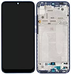 Дисплей Xiaomi Mi A3, Mi CC9e с тачскрином и рамкой, оригинал, Blue - фото Дисплей Xiaomi Mi A3, Mi CC9e с тачскрином и рамкой, оригинал, Blue