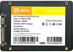 Накопичувач SSD ATRIA XT200 128GB 2.5" SATA (ATSATXT200/128)