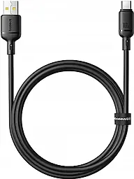 Кабель Baseus Foamed Silicone USB-A - Type-C 100w 5a 1м cable Black (E0426800) - фото Кабель Baseus Foamed Silicone USB-A - Type-C 100w 5a 1м cable Black (E0426800)
