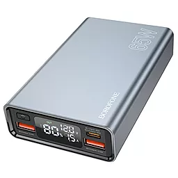 Повербанк Borofone BJ40 Happy way 15000 mAh 65W PD Metal gray
