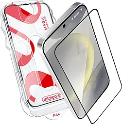 Защитное стекло Intaleo MagicBox с апликатором для Samsung Galaxy S24 Plus Black (4820266742881) - фото Защитное стекло Intaleo MagicBox с апликатором для Samsung Galaxy S24 Plus Black (4820266742881)