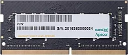 Оперативная память для ноутбука Apacer SO-DIMM 4GB 2666 MHz 1.2V DDR4 (D23.23190S.004)
