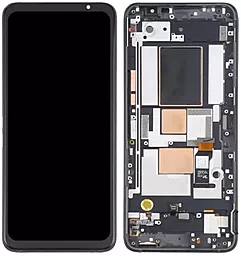 Дисплей Asus ROG Phone 5, ROG Phone 5 Pro, ROG Phone 5 Ultimate (ZS673KS) с тачскрином и рамкой, оригинал, Black - фото Дисплей Asus ROG Phone 5, ROG Phone 5 Pro, ROG Phone 5 Ultimate (ZS673KS) с тачскрином и рамкой, оригинал, Black