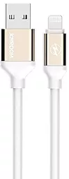 Кабель Joyroom JR-S318 USB-A - Lightning 12w 2.4a 1.5м cable White - фото Кабель Joyroom JR-S318 USB-A - Lightning 12w 2.4a 1.5м cable White