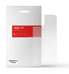 Гидрогелевая пленка ArmorStandart на заднюю панель для Apple iPhone 14 Plus Carbone Transparent (ARM64968) - фото Гидрогелевая пленка ArmorStandart на заднюю панель для Apple iPhone 14 Plus Carbone Transparent (ARM64968)