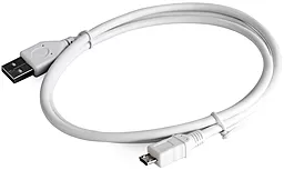 Кабель Cablexpert Premium USB-A - micro USB 12w 2.4a 1м cable White (CCP-mUSB2-AMBM-W-1M) - фото Кабель Cablexpert Premium USB-A - micro USB 12w 2.4a 1м cable White (CCP-mUSB2-AMBM-W-1M)