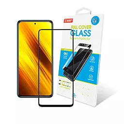 Защитное стекло Global Full Glue Xiaomi Poco X3 Black (1283126509537)