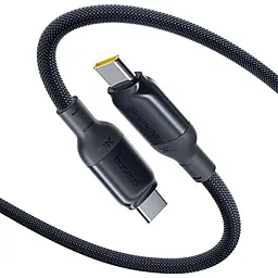 Кабель Baseus PicoGo USB Type-C - Type-C 240w 5a 1м PD cable Black (E0423300) - фото Кабель Baseus PicoGo USB Type-C - Type-C 240w 5a 1м PD cable Black (E0423300)