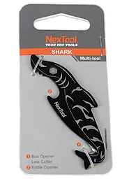 Мультитул NexTool EDC box cutter Shark (KT5521) Черный