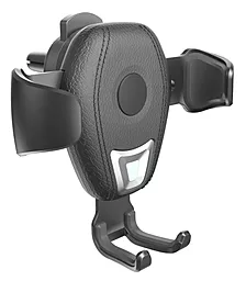 Держатель с беспроводной зарядкой Awei CW2 Black