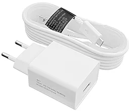 Мережевий зарядний пристрій Logicpower АС-012 2.4A + Micro USB Cable White (LP9624)