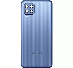 Задняя крышка корпуса Samsung Galaxy M22 2021 M225 со стеклом камеры Light Blue - фото Задняя крышка корпуса Samsung Galaxy M22 2021 M225 со стеклом камеры Light Blue
