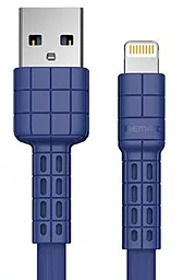 Кабель USB Remax Armor Lightning Cable Blue (RC-116i)
