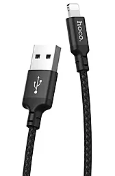 Кабель USB Hoco X14 Times Speed Lightning 2m Black - миниатюра 3