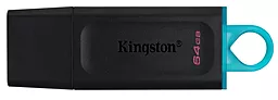 Флешка Kingston DataTraveler Exodia 64GB USB 3.2 Gen 1 (DTX/64GB) Black/Teal - миниатюра 3