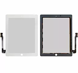 Сенсор (тачскрин) Apple iPad 4 (A1458, A1459, A1460) White - фото Сенсор (тачскрин) Apple iPad 4 (A1458, A1459, A1460) White