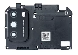 Скло камери Xiaomi Poco M3 з рамкою Black