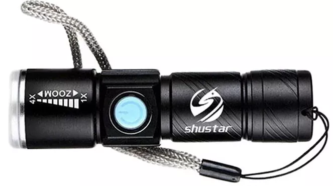 Ліхтарик Shustar S-007-USB XR-E Q5 - фото 1