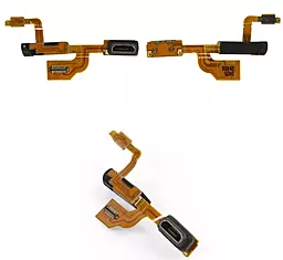 Нижний шлейф Nokia Lumia 925 с разъемом USB, наушников, микрофона - фото Нижний шлейф Nokia Lumia 925 с разъемом USB, наушников, микрофона