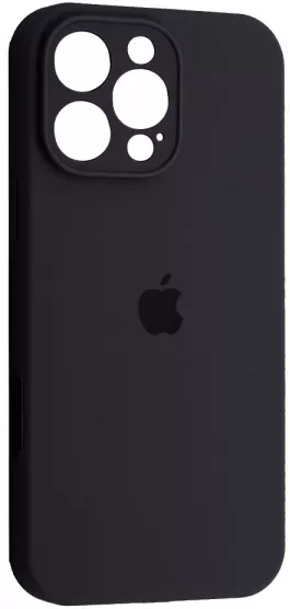 Чехол Silicone Case Full Camera для Apple iPhone 16 Pro Elderberry - фото 1