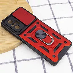 Чехол Epik Camshield Serge Ring для Xiaomi Redmi Note 10 Pro / 10 Pro Max Red - миниатюра 4