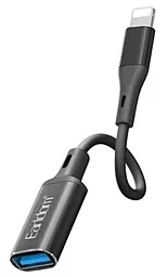 Адаптер-переходник Earldom ET-OT81 M-F Lightning -> USB-A 3.0 Black - фото Адаптер-переходник Earldom ET-OT81 M-F Lightning -> USB-A 3.0 Black