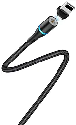 Кабель Borofone BU16 USB-A - Lightning 12w 2.4a 1.2м cable Black - миниатюра 3 Кабель Borofone BU16 USB-A - Lightning 12w 2.4a 1.2м cable Black - миниатюра 3