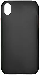 Чехол 1TOUCH Gingle Matte Huawei Y5 2019 Black/Red