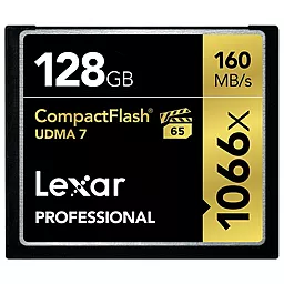 Карта памяти Lexar Compact Flash 128GB Professional 1066X UDMA 7 (LCF128CRBEU1066)