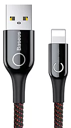 Кабель Baseus Intelligent Power-Off USB-A - Lightning 12w 2.4a 1м cable Black (CALCD-01) - фото Кабель Baseus Intelligent Power-Off USB-A - Lightning 12w 2.4a 1м cable Black (CALCD-01)