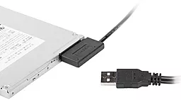 Кабель (шлейф) Cablexpert USB 2.0 на Slimline SATA 13 pin (A-USATA-01) - миниатюра 4