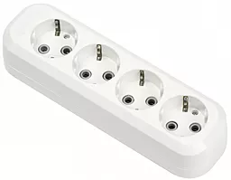 Колодка для удлинителя Voltronic EC-4S 4 розетки 16А White - фото Колодка для удлинителя Voltronic EC-4S 4 розетки 16А White