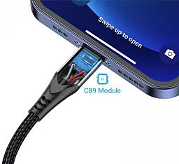 Кабель USB Vention 2.4a 1.5m Lightning Cable Grey (LABHG) - миниатюра 2