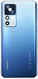Задняя крышка корпуса Xiaomi 12T Pro со стеклом камеры Blue - фото Задняя крышка корпуса Xiaomi 12T Pro со стеклом камеры Blue