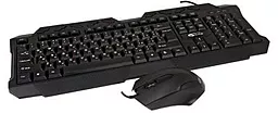 Комплект (клавіатура+мишка) Gemix USB Black (KBM-180B)