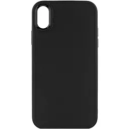 Чохол Epik TPU Bonbon Metal Style для Apple iPhone XS Max (6.5")  Чорний / Black
