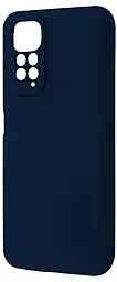 Чохол Wave Full Silicone Cover для Xiaomi Redmi Note 11 4G, Redmi Note 11S Midnight Blue