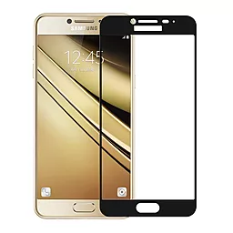 Защитное стекло 1TOUCH Full Cover Samsung J710 Galaxy J7 2016 Black