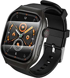 Смарт-годинник Hoco Y33 Smart sports watch (call version) Black - фото Смарт-годинник Hoco Y33 Smart sports watch (call version) Black