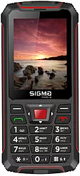 Мобільний телефон Sigma mobile Comfort 50 Outdoor Black-Red